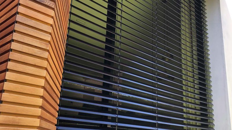 Why do you have to install outdoor blinds on your property?